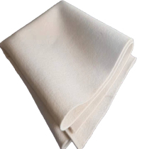 Fine white pure wool felt wool calligraphy and painting felt mat felt felt Chinese painting blanket 1 2*2 4 meters