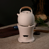 Home Ceramic Burning Water Pot Carbon Stove Cooking Tea BEAM TEAPOT Teapot Fire Electric Pottery Stove Pottery Jug Large Size Large Capacity Single Pot