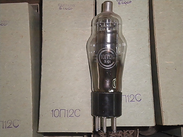 New Soviet 10n12c vacuum tube resembles Soviet 10 m 12C vacuum tube