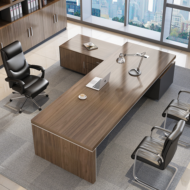 Boss Desk Desk Banquet President Table Manager Table Director Table and Chair Combined Light Luxury Furniture Simple Modern