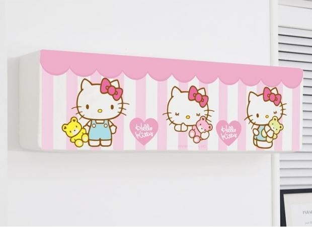 Vỏ máy lạnh Kitty treo bụi che phủ bảo vệ toàn diện Haiermei Gree trùm máy giặt cửa ngang
