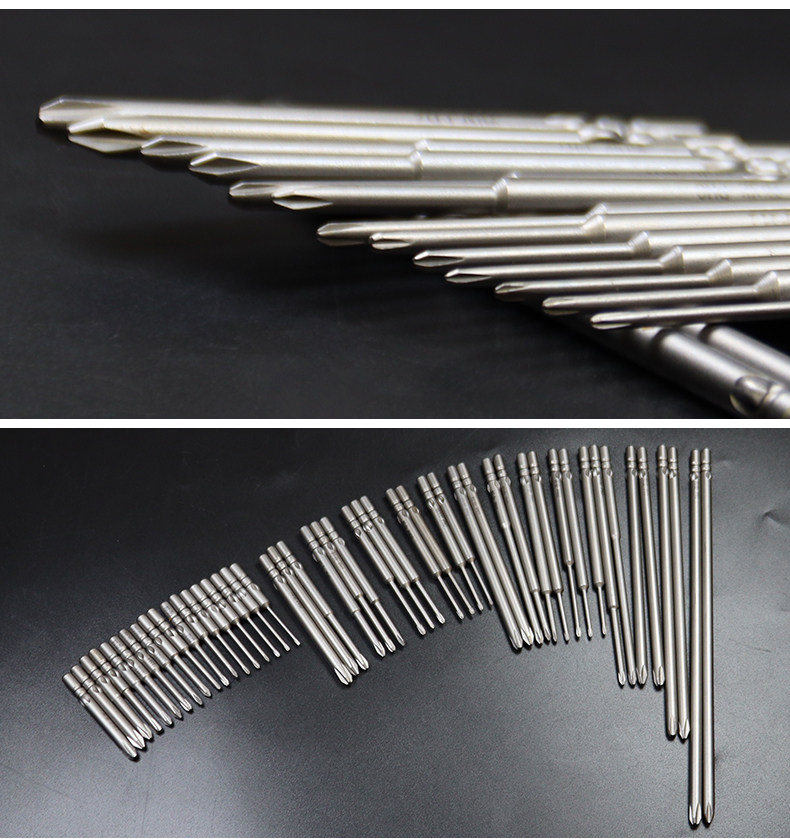 Сверло 邦业s2钢40-200电批咀3c电动螺丝刀800电批头强磁十字电钻头起子