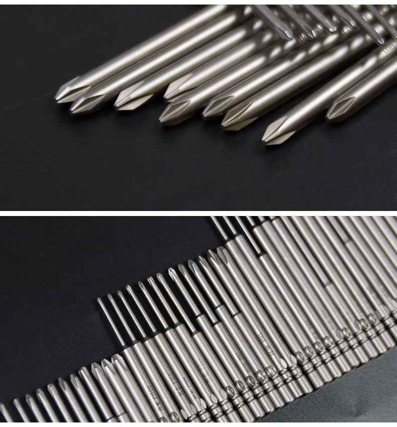 Сверло 邦业s2钢40-200电批咀3c电动螺丝刀800电批头强磁十字电钻头起子