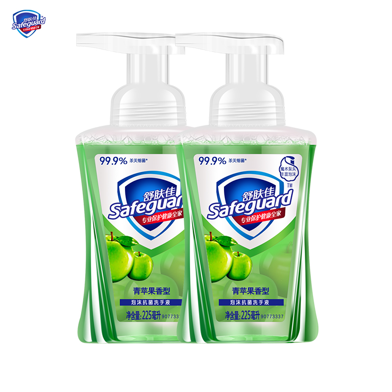 Schumer's Foam Hand Lotion Long Lasting Bacteriostatic Apple 225ml * 2 Family Children's Adult Family Official