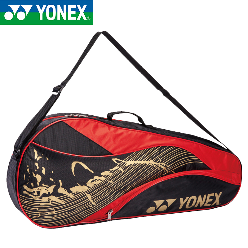 YONEX Yonex badminton bag yy 3 pieces badminton sports bag shoulder bag BAG4823