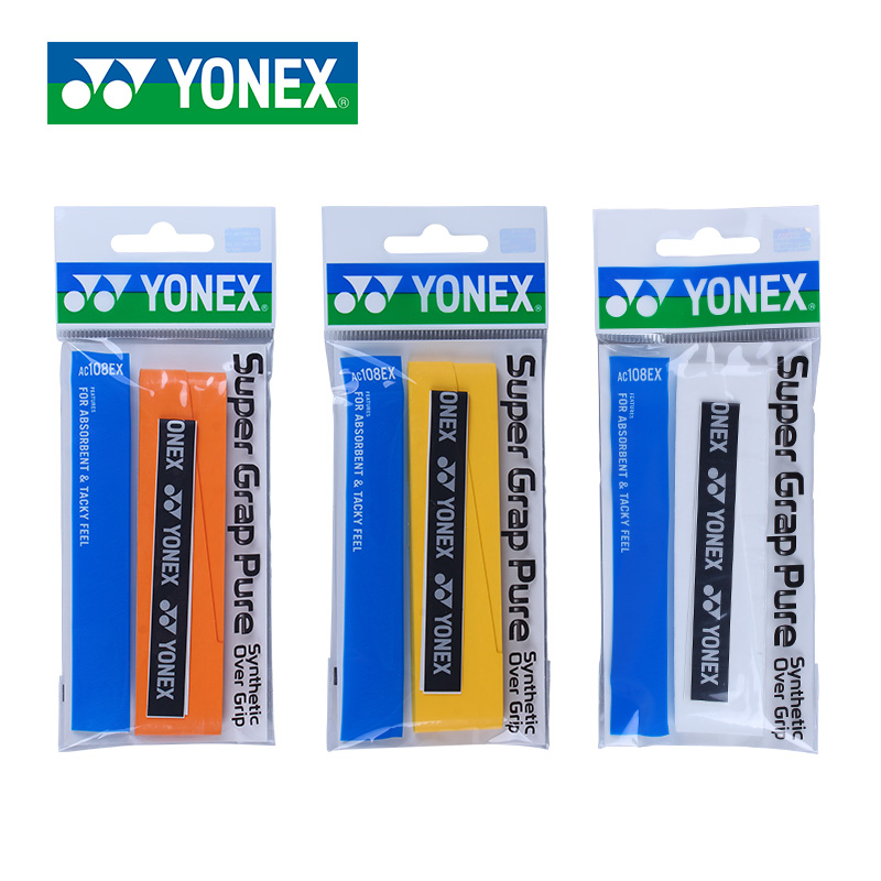 YONEX YONEX badminton player glue yy anti-slip sweat absorbing belt grip thin AC108EX strap