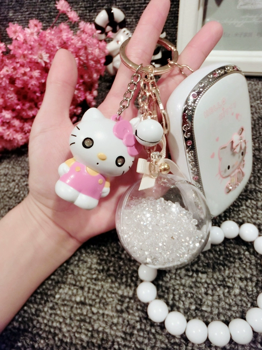 Phim hoạt hình dễ thương mèo kt sạc kho báu táo 6s Andrew phổ thông mini hellokitty điện thoại di động dễ thương cô gái - Ngân hàng điện thoại di động