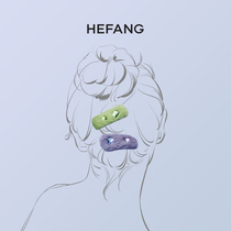 HEFANG He Fang jewelry dream hairhairclip new simple niche design headwear hair accessories