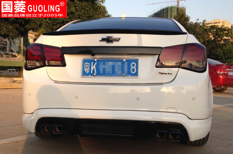 09-14 Chevrolet Cruze cánh đuôi Sửa đổi đuôi sơn cũ mà không cần cài đặt lossless cánh hướng gió xe ô tô