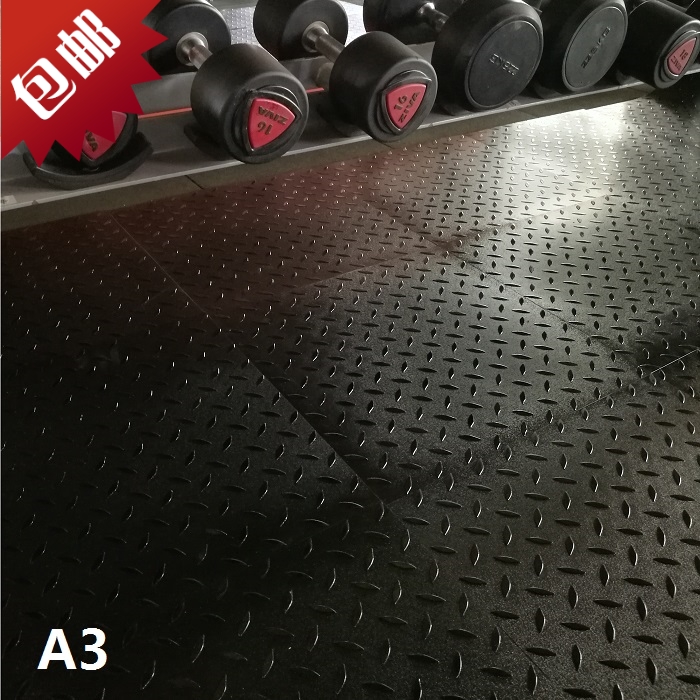 Steel Sheet PVC Plastic Ground Floor Leather Paste Stone Plastic Fitness Room Bar Personality Decoration Industrial Wind Garage Imitation Steel