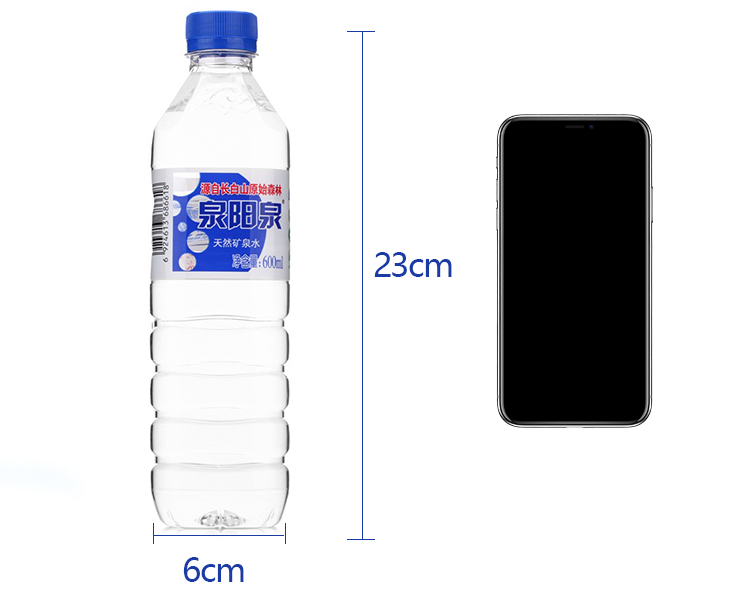 泉阳泉 长白山天然弱碱性矿泉水 600ml*15瓶 图2