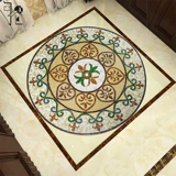 Мозаичная режущая пол простые сосновые пруды пруды проезжают