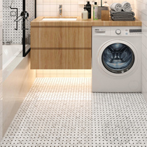 Woven Stone Marble Mosaic Nordic Bathroom Toilet Balcony Anti Slip Ground Tile Kitchen Wall Brick