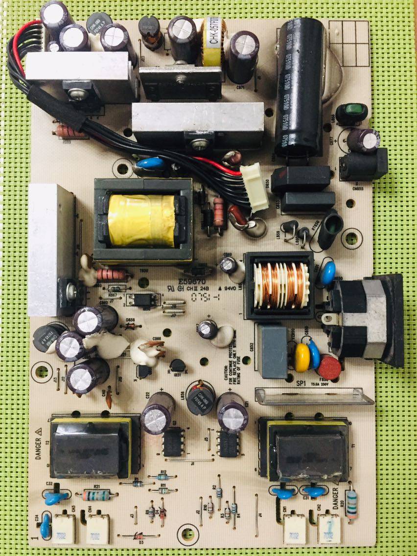 Original fit Dell SE198WFPF power board DELL E198WFPF high pressure plate QLPI-017
