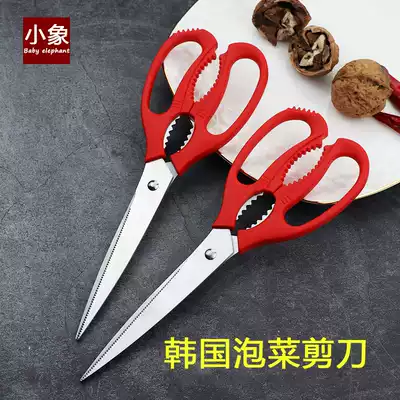 Kitchen stainless steel scissors multi-function noodles special scissors barbecue scissors vegetable scissors non-staple food Scissors Scissors