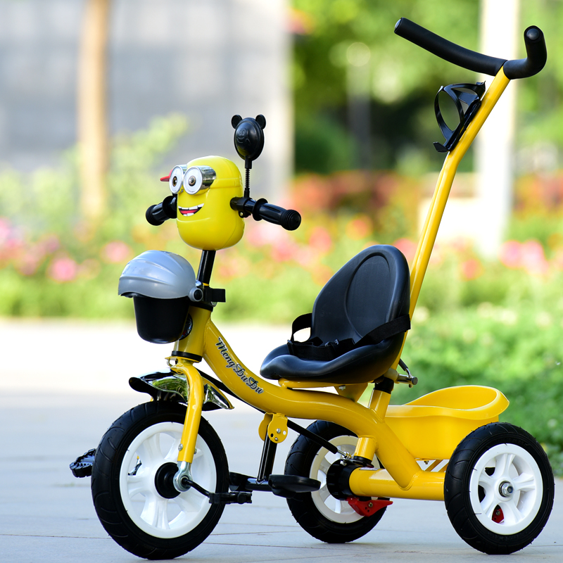 Walking children's tricycle bicycle 1-2-3-5 years old Stroller baby stroller Kids bike with music