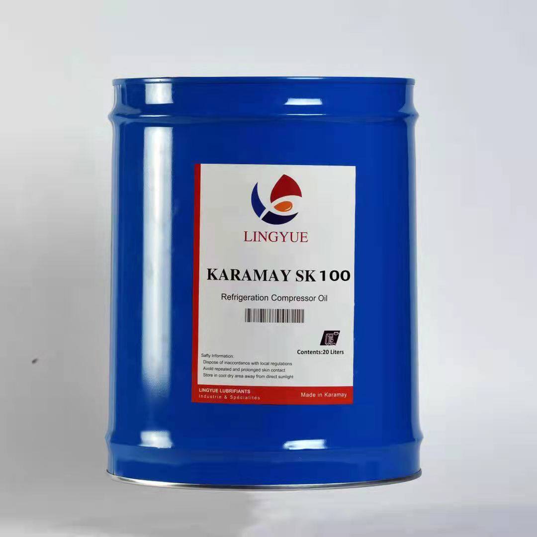 Frozen oil SK100 SK320H SK68H SK32H SK32H Total low temperature screw oil