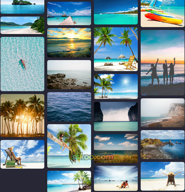 海滩海浪冲浪夏威夷插图照片风景壁纸高清4K摄影图片设计背景素材插图17