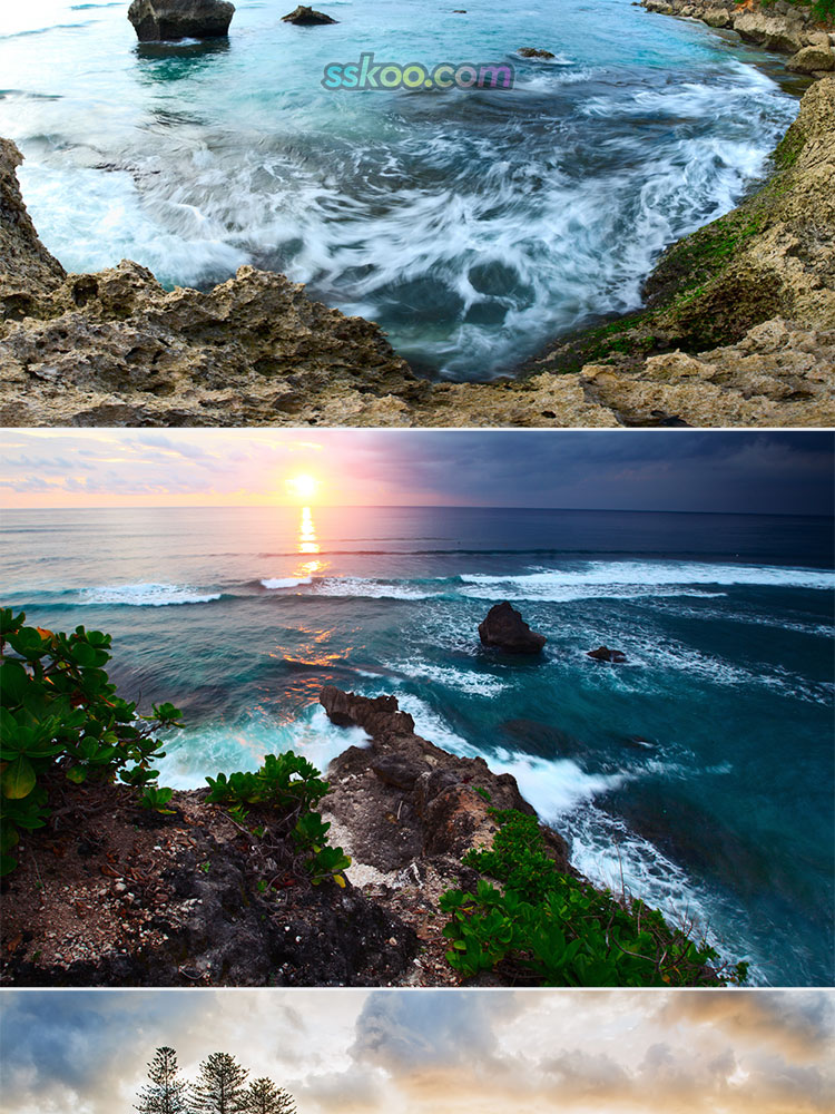 海边海岸海浪摄影集插图照片风景壁纸高清4K摄影图片设计背景素材插图5