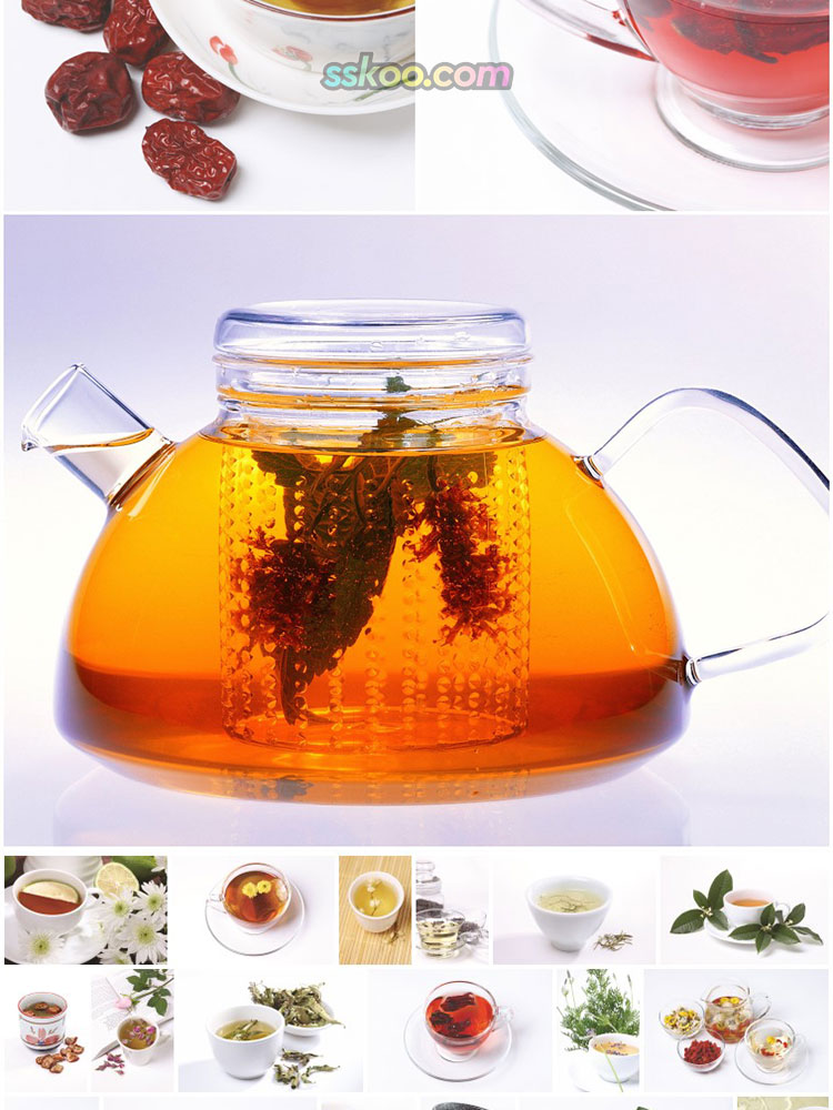 养生茶红枣玫瑰泡茶喝茶高清摄影照片4K壁纸背景图片插图设计素材插图5