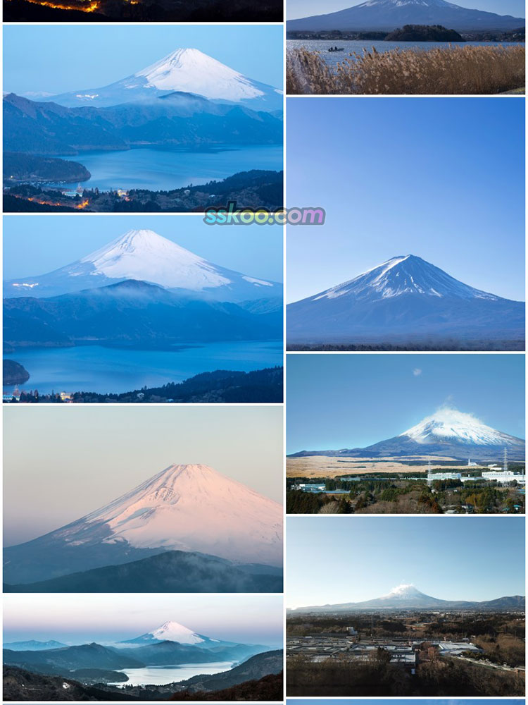 富士山高山樱花风景高清JPG摄影照片4K壁纸背景图片插图设计素材插图10