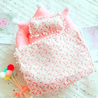 Розовая вишневая кровать