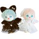 Spot white angel dress black devil clothes 20cm suit 20cm baby clothes star doll ຝ້າຍ