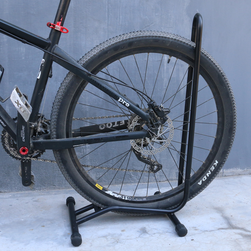 Mountain road bicycle bracket parking rack hanging shelf indoor station rack vertical display rack single repair frame