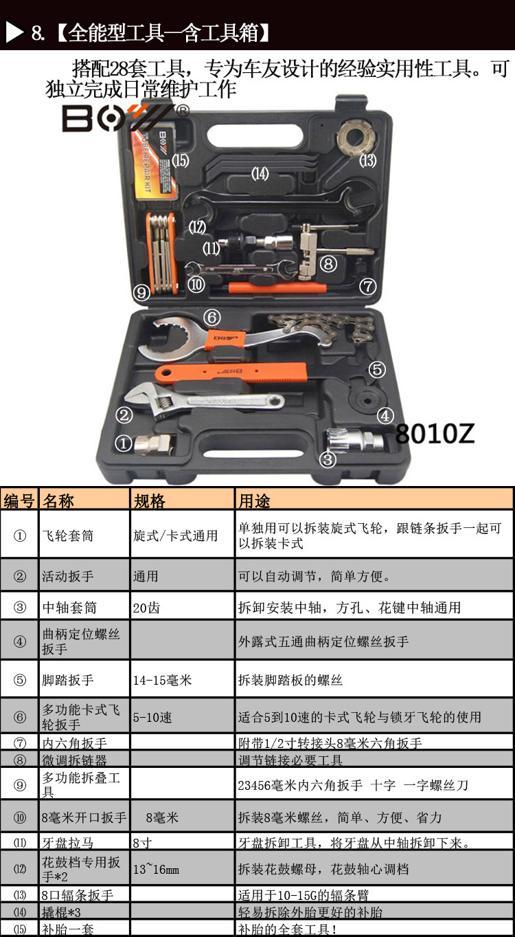 Outils pour vélo - Ref 2280952 Image 9