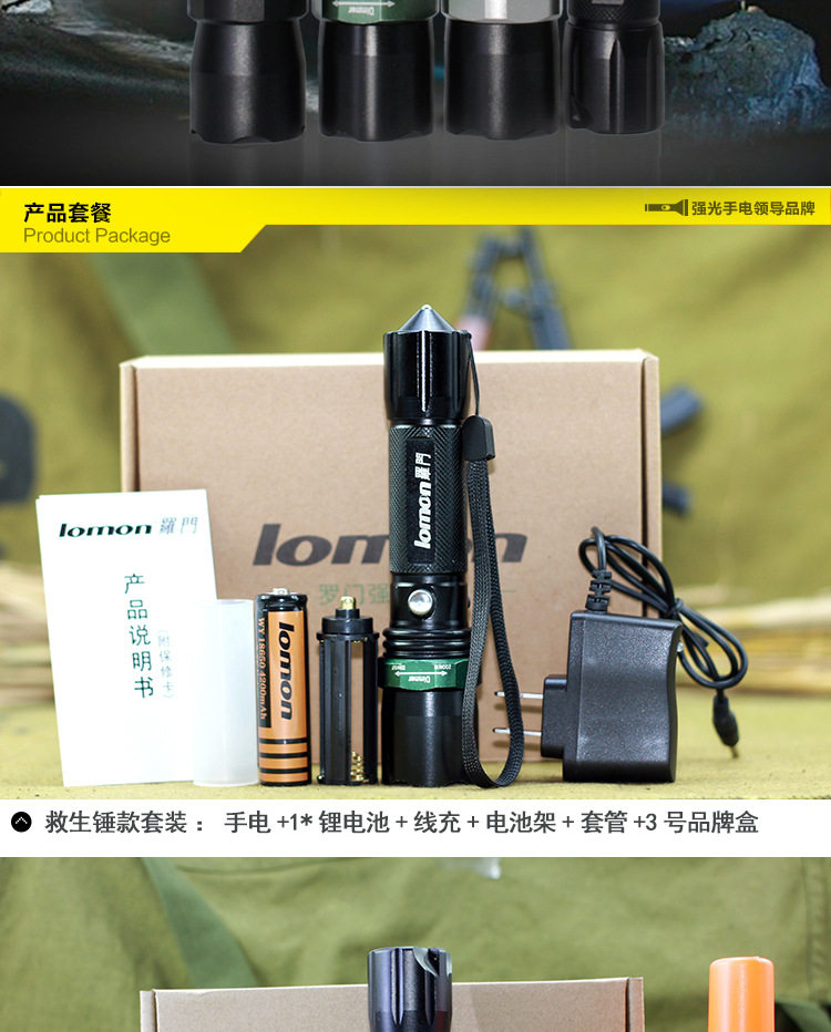 Eclairage pour vélo LOMON - phare - Ref 2397887 Image 7