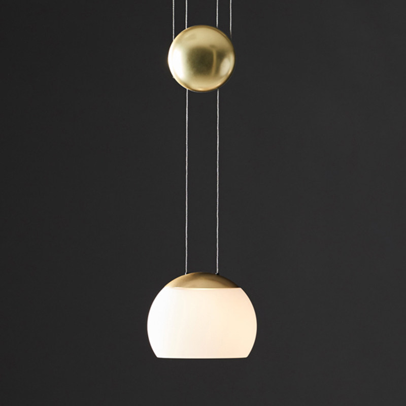 Nordic postmodern Creative conditioning Decorative Small Chandeliers Dining Room Working Room Working Bar Glass Designer Lamps