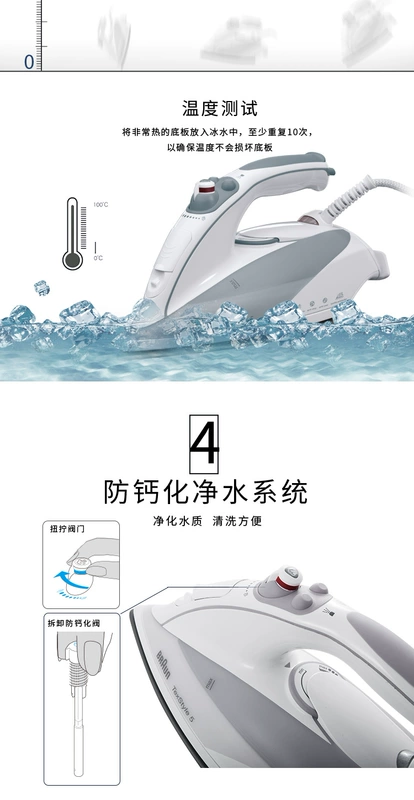 Bàn ủi hơi nước gia dụng Braun TS535TP Mini Mini - Điện sắt