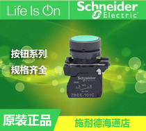 Original Schneider green flat head button XB5AA31C=ZB5AZ101C ZB5AA3C