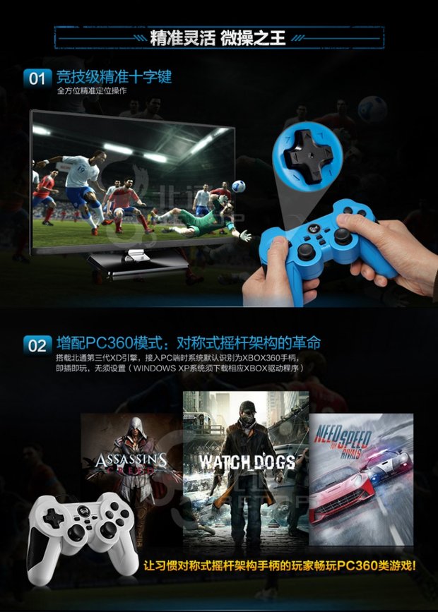 Beitong Condor XPRO USB PC PC360 Android TV Box NBA2K Bóng đá trực tiếp tay game bluetooth