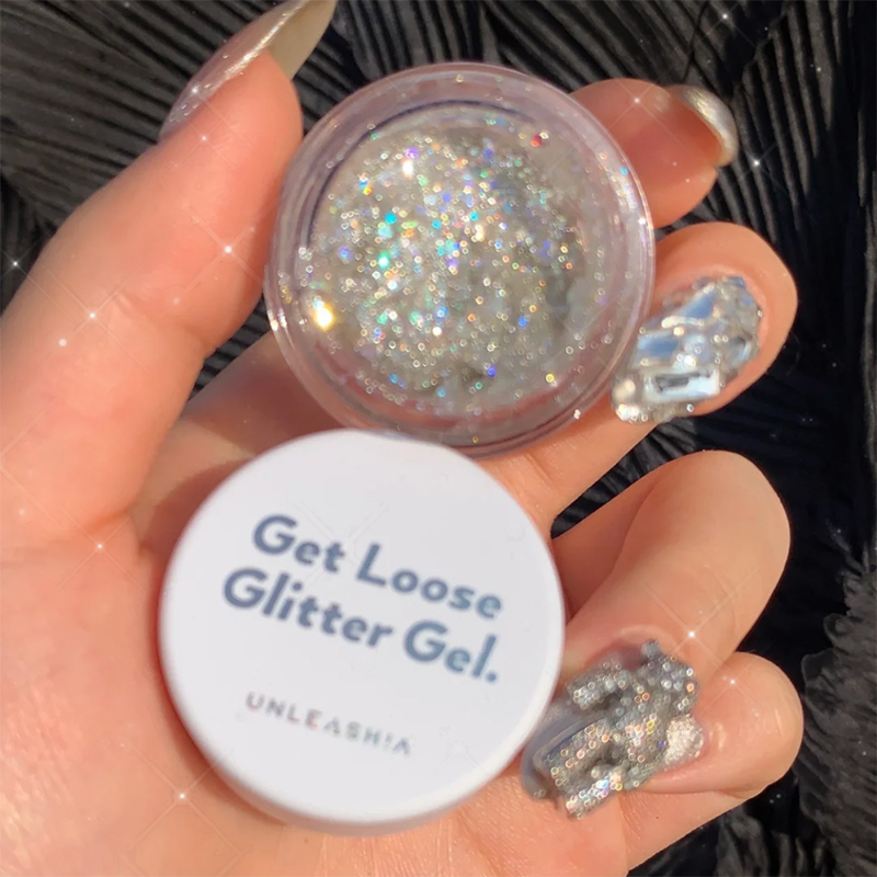 A tear UNLEASHIA Yan Shuo Xingya monochrome eye shadow cream Sequin flash Starlight flash gel Eye shadow gel