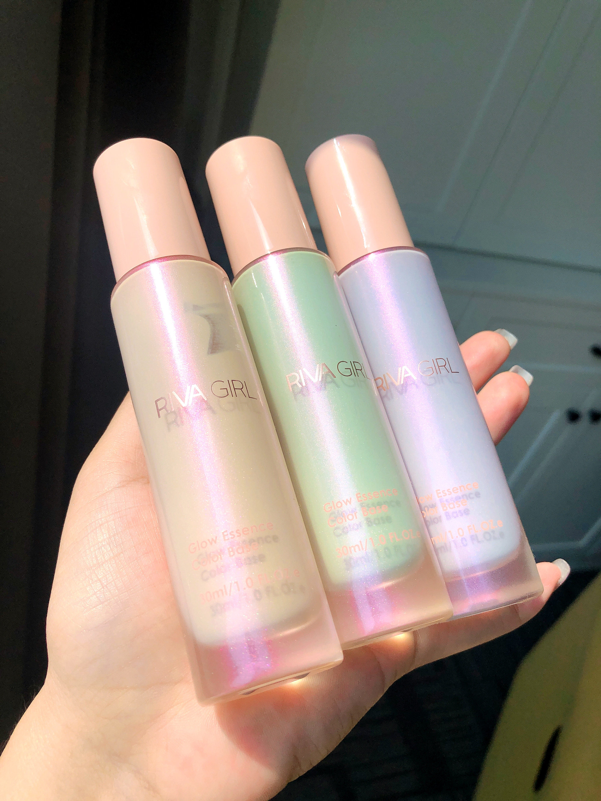 rivagirl diamond Isolation cream makeup ex-milk flawless three-in-one tiring complexion undergird RG