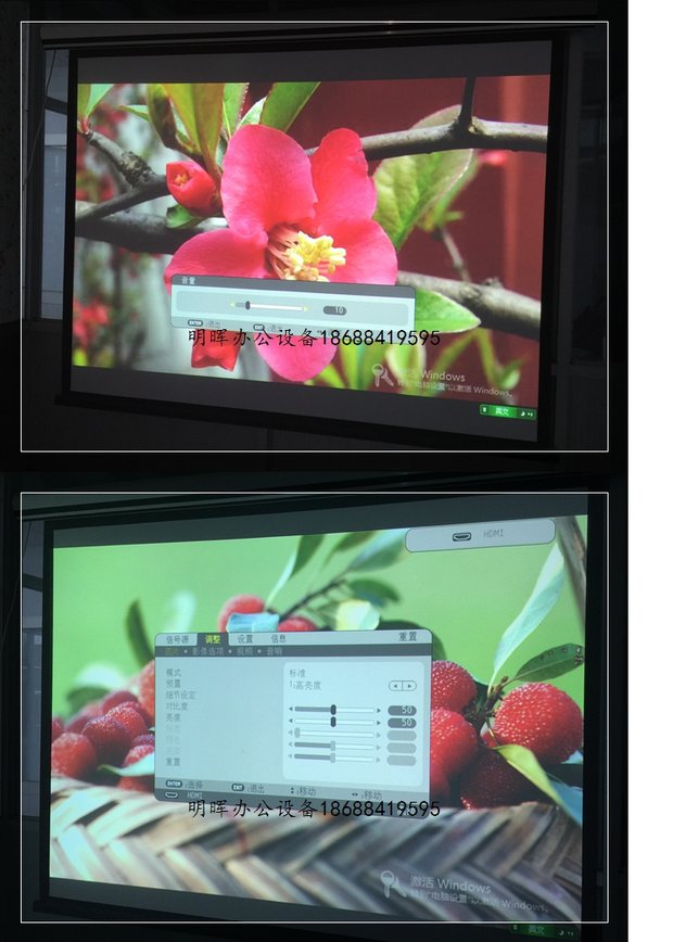 Máy chiếu đã qua sử dụng Không dây NEC NP905 Máy chiếu mạng không dây HD HDMI 16:10 màn hình rộng tại nhà