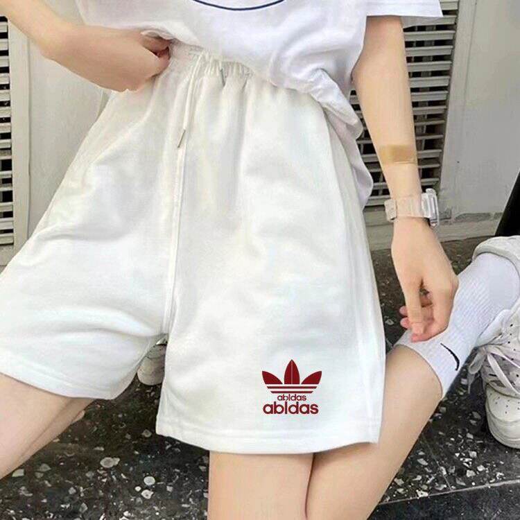 Summer Cool and Breathable Pure Cotton Shorts, Clover Trendy Brand Casual Plus-Size Five-Point Shorts, Women's Sporty Beach Shorts Summer Cool and Breathable Pure Cotton Shorts, Clover Trendy Brand Casual Plus-Size Five-Point Shorts, Women's Sporty Beach Shorts