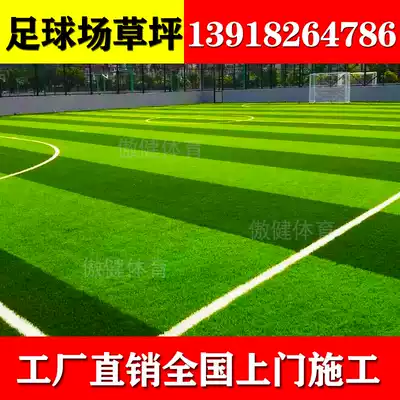 Football field 57-person artificial turf School kindergarten outdoor plastic turf construction encrypted thick free filling