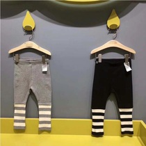 90-130 yards Korean small and medium childrens clothing 21 spring boys and boys Korean version of Joker cotton leggings trousers