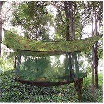 ★Wooden Owl★Tropical Border Patrol mosquito-proof hammock Hammock with tent