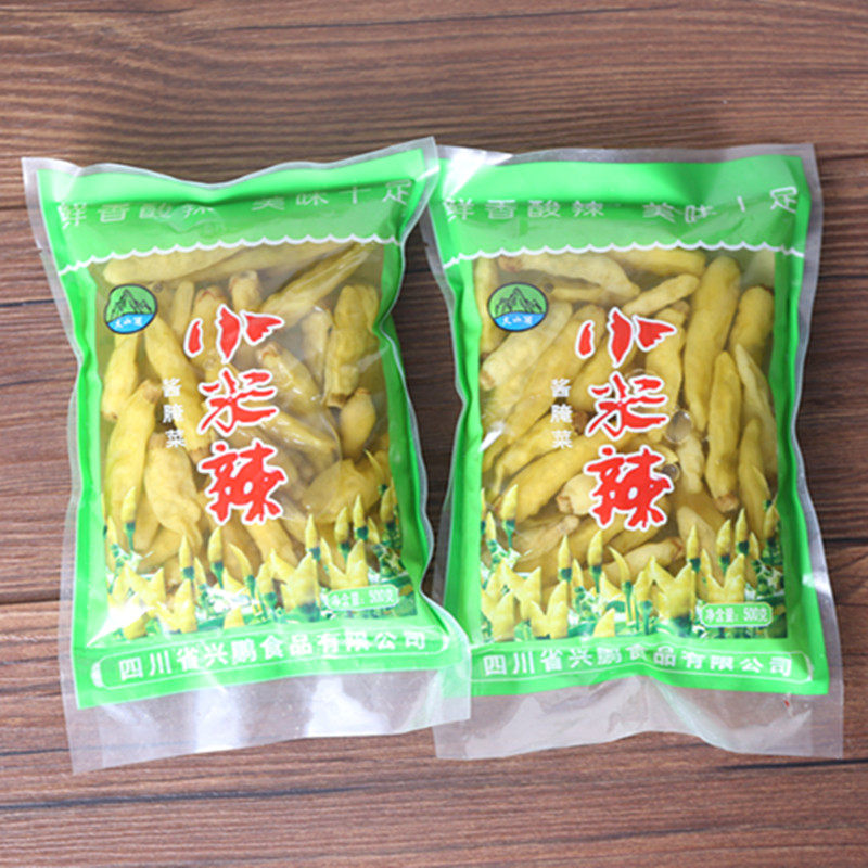 Sichuan kimchi Xingpeng Xiaomi spicy 500g * 2 sacks of special production of peppers with peppers and peppers with peppers and peppers