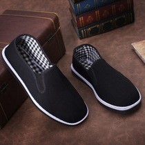 Thickened cloth shoes labor insurance shoes summer shoes comfortable and wear-resistant imitation tire bottom old Beijing cloth shoes layered bottom canvas single shoes