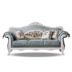 Sofa vải phong cách châu Âu có thể giặt chaise sofa ba người căn hộ nhỏ phòng khách 123 kết hợp đơn giản sofa châu Âu - Ghế sô pha ghế đôn sofa Ghế sô pha