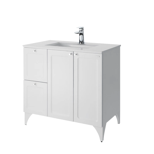 TOTO Шкаф для ванной комнаты LDMA090B1 Пол -повод -рассеянный ящик для шкафа. Туалет 90 см Туалет