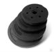 Environmentally Friendly Rubber-Coated Barbell Plates, Dumbbell Plates, Universal Home Fitness Equipment Weight Plates for Men and Women, Weightlifting, Squats, Arm Training