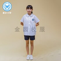 Shantou Jinping District Xinxiang Primary School 20 years new womens summer autumn and winter clothes padded vest series Jinyuan school uniform