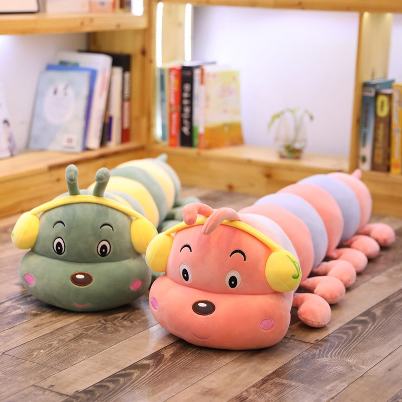 Car deodorization and formaldehyde removal doll bamboo charcoal bag cute caterpillar car car activated carbon car doll ornaments