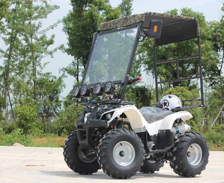 ATV Bull Bãi Biển Xe Máy Bốn Bánh Xe Leo Núi Off-road Xe Tất Cả Các địa hình Xăng Xe Giải Trí 125cc