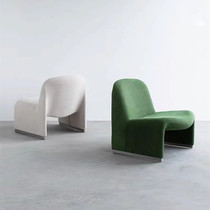 Modern art single leisure sofa chair FRP special-shaped chair small apartment light luxury living room balcony Hill chair